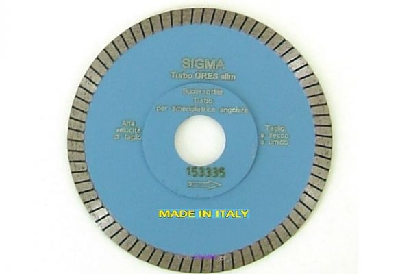 Sigma 75B διαμαντόδισκος turbo επαγγελματικός 115mm